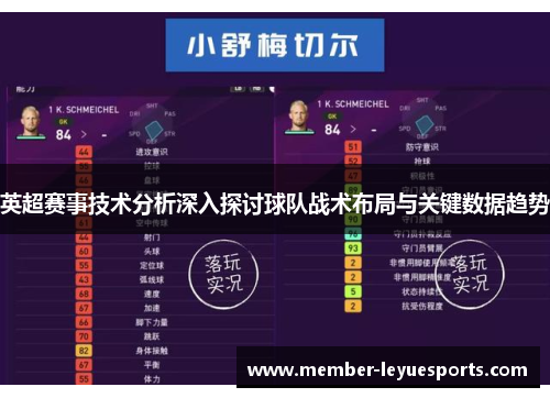 英超赛事技术分析深入探讨球队战术布局与关键数据趋势 英超赛事技术分析深入探讨球队战术布局与关键数据趋势