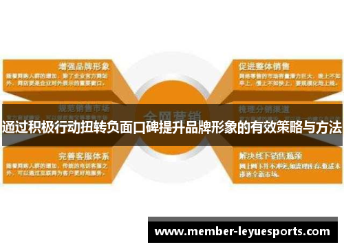 通过积极行动扭转负面口碑提升品牌形象的有效策略与方法